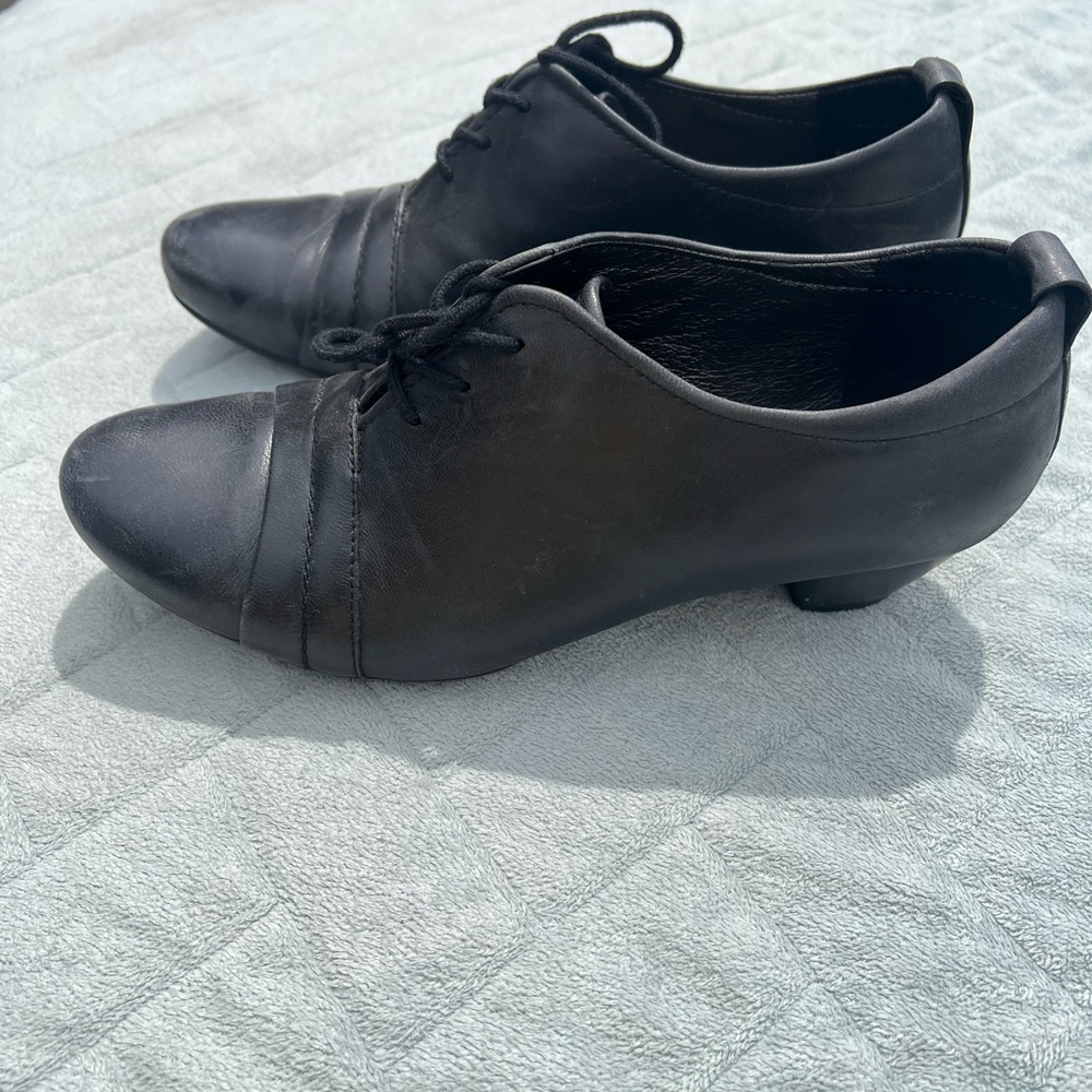 Josef Seibel Tina Pump Lace-up Heeled Oxford Size 10 (41) - Picture 3 of 7
